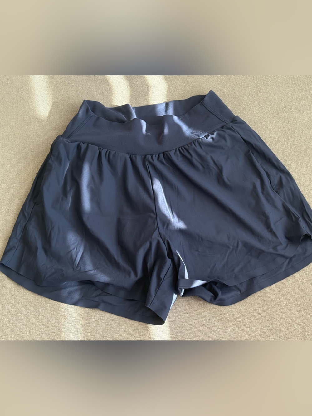Uniqlo Black AIRism Athletic Shorts